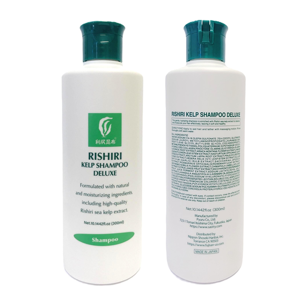 Rishiri Kombu Non-additive Shampoo (Deluxe) 300ml | Fujisan-us.com