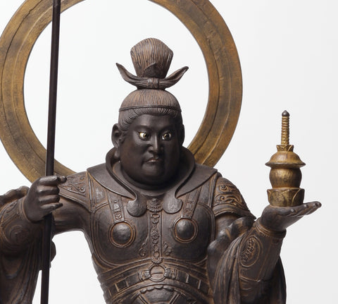 Bisyamonten Statue - Buddha statue