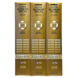 Gonesh White Musk - Gold package - Incense 20 Sticks X 12 Pk (240 Sticks)