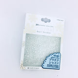 Nail Sticker [Platinum shine Rose Silver] Hk01 by Dear Laura