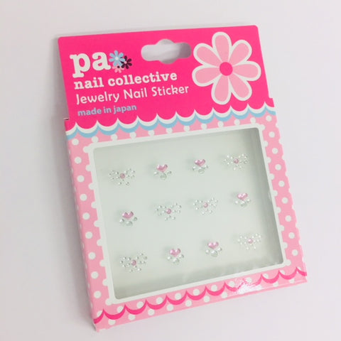 Nail Sticker [Heart Crystal Pink] crys10 by Dear Laura