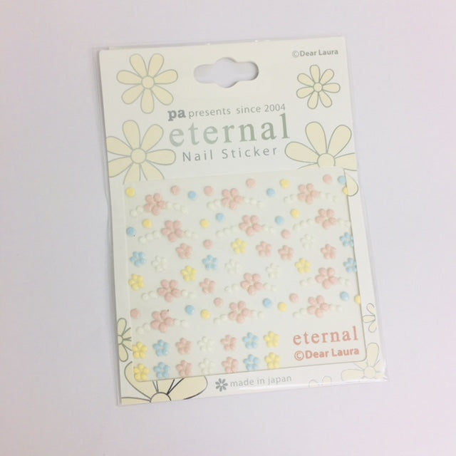 Nail Sticker [Flower Pastel Color] pa178 by Dear Laura