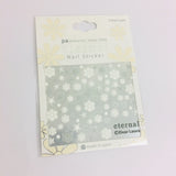 Nail Sticker [Snowflake White] pa195 by Dear Laura